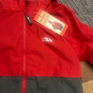 Eddie Bauer Kids Red and Gray Jacket